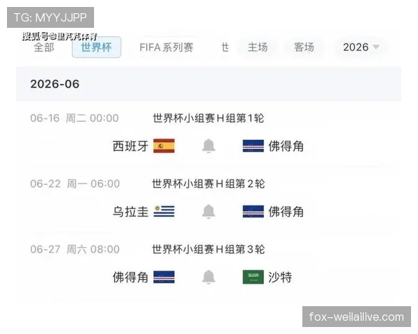 佛得角队能否创造历史 2026世界杯预选赛黑马突围之路